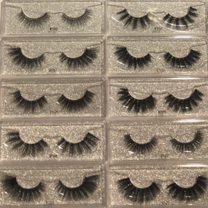 WHOLESALE MINK LASHES | 10 Mixed Pairs | Soft | Fluffy