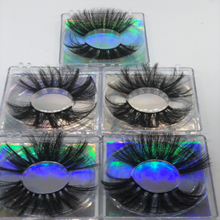 Load image into Gallery viewer, Starter Kit - 25MM LASHES | 10 Pairs| 10 Bling Holographic Cases|10 Adhesive Bling Pens! 5 Different Styles Included
